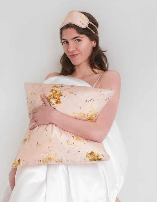 Taies d'oreiller en soie naturelle