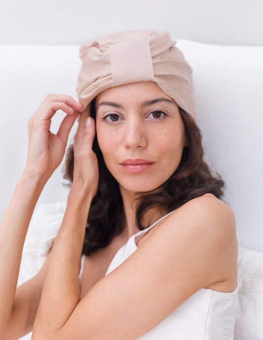 turban en soie pour cheveux - colibri uni