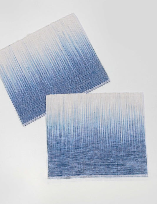 Set de table Hibiscus Ikat Indigo - nimboo.fr