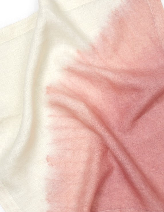 Serviette de table en lin bio Ombre - nimboo.fr