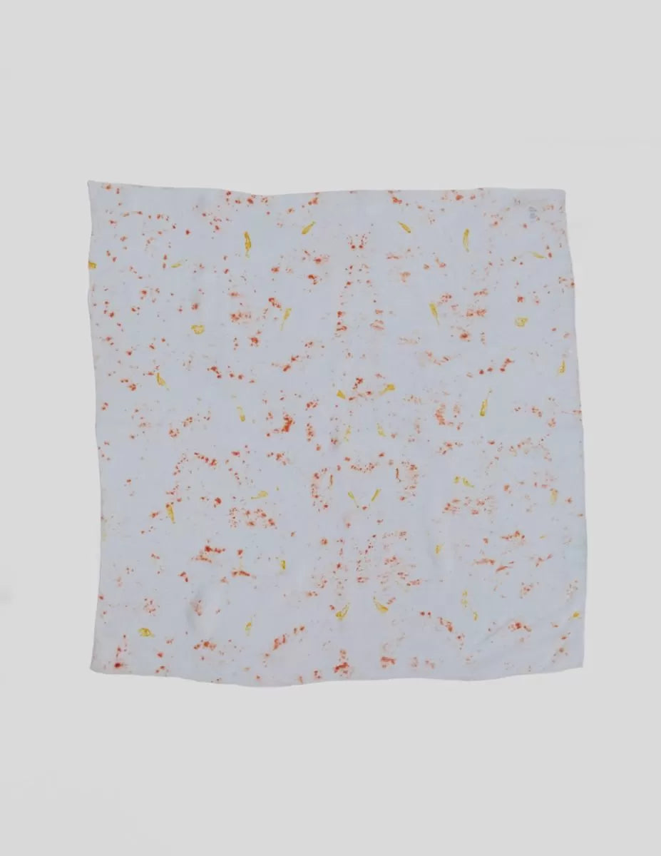 Foulard en soie bio Soleil - nimboo.fr