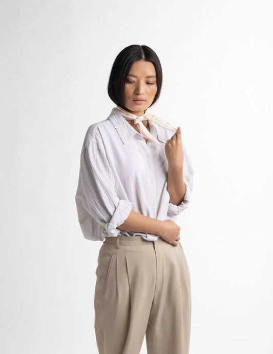 Foulard en soie bio Soleil - nimboo.fr