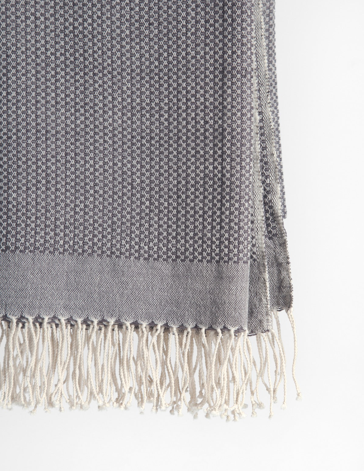 Serviette De Bain Bio Gris - nimboo.fr