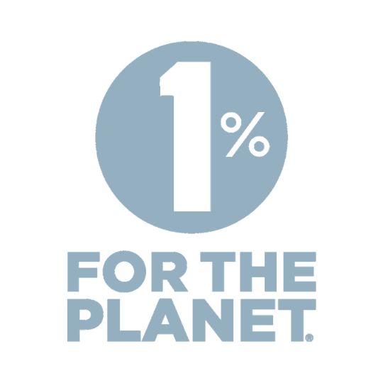 Logo de 1 pour cent pour la planète 