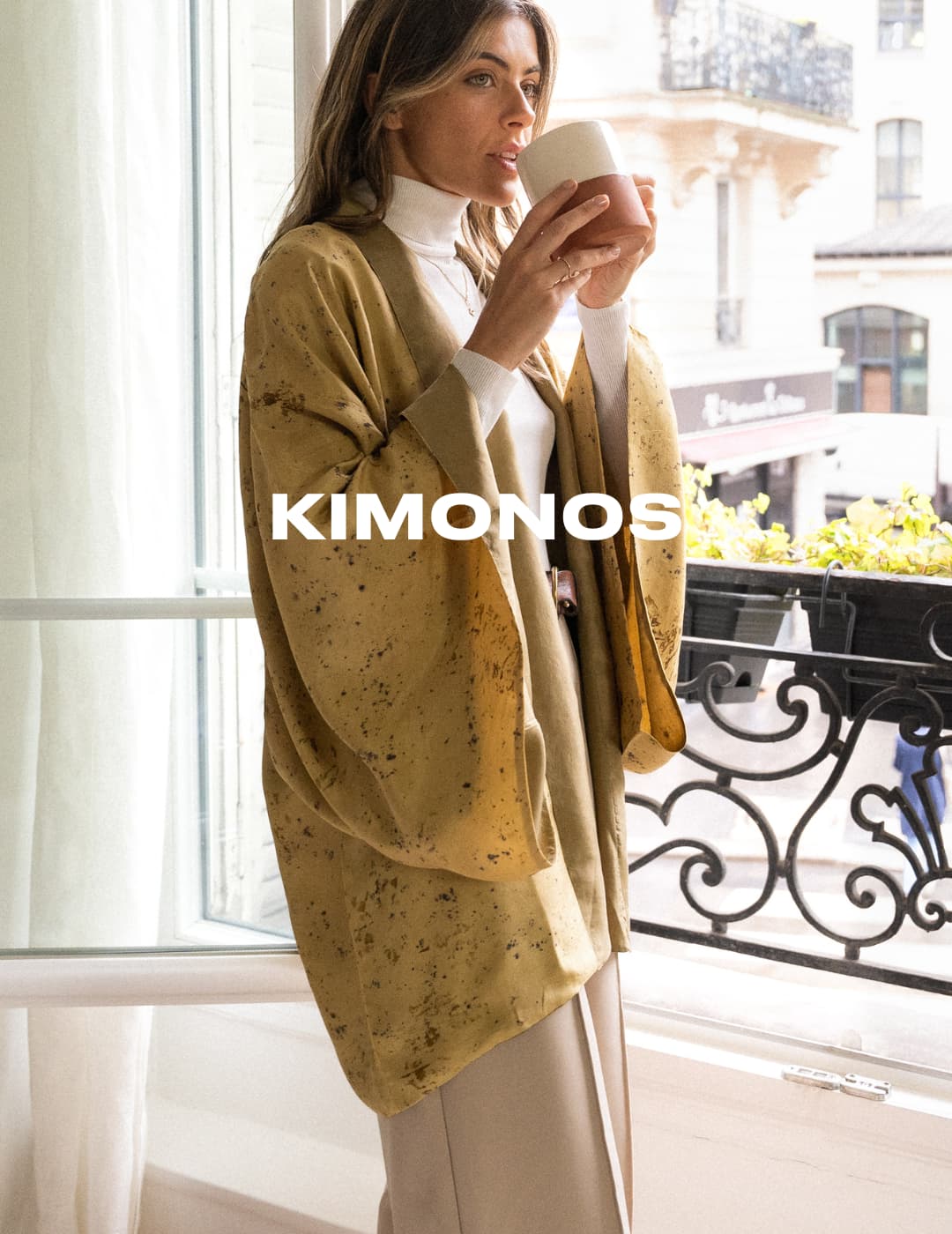 kimono en soie