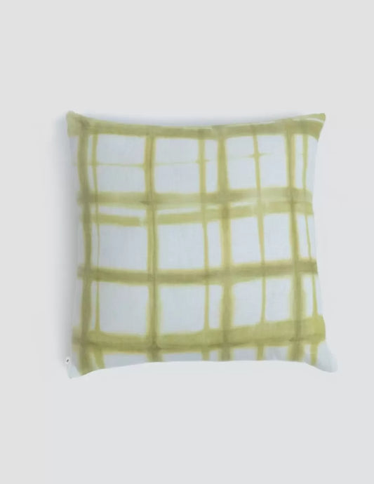 Housse de coussin en lin bio Jade - nimboo.fr