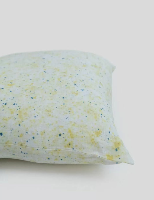 Housse de coussin en lin bio Polka - nimboo.fr