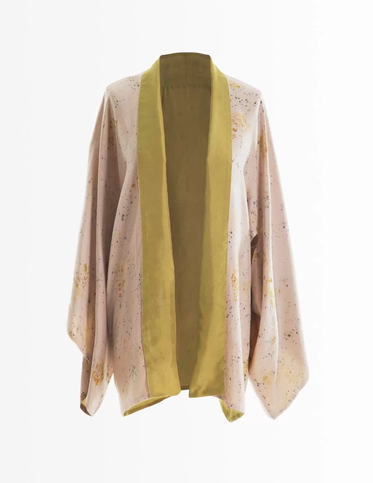 Kimono en soie bio Colibri Réversible - nimboo.fr