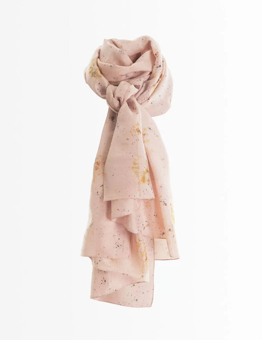 Echarpe en soie bio Colibri - nimboo.fr